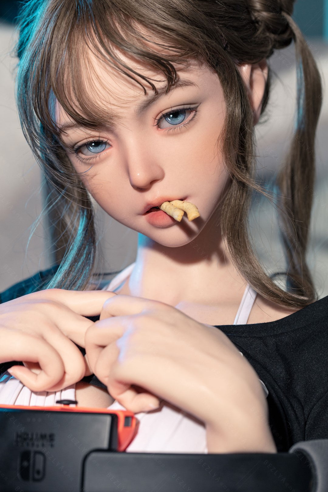 Campánula muñeca sexual (Bezlya Doll Copa E de 155 cm (silicona 2,2 CF)