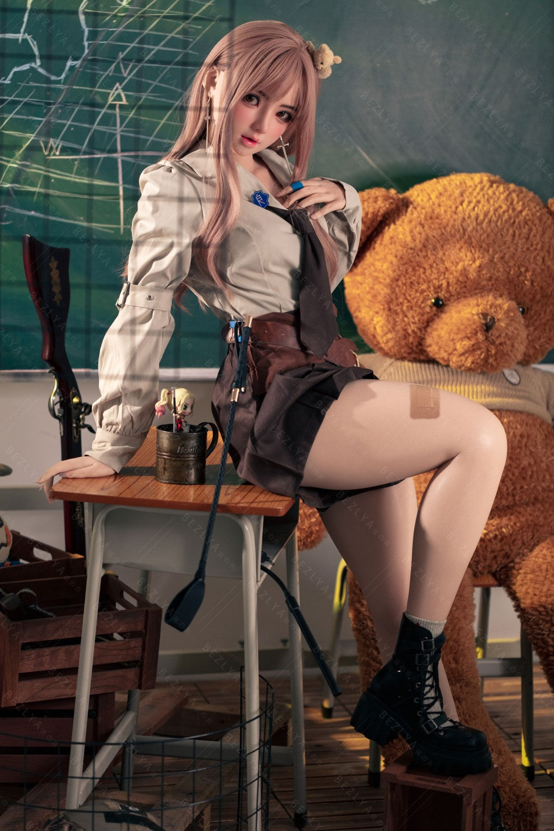 Convallaria muñeca sexual (Bezlya Doll 155cm B copa 2.1 Silicona)