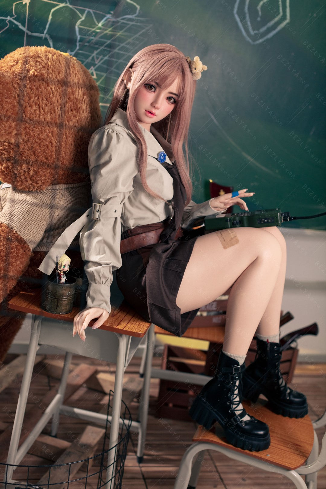 Convallaria muñeca sexual (Bezlya Doll 155cm B copa 2.1 Silicona)