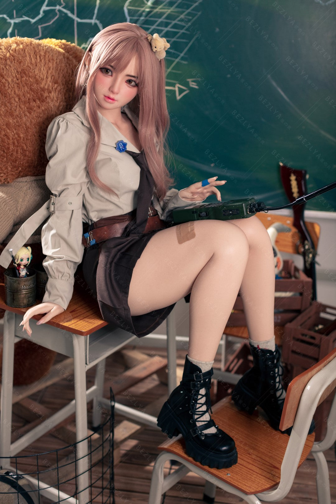 Convallaria muñeca sexual (Bezlya Doll 155cm B copa 2.1 Silicona)