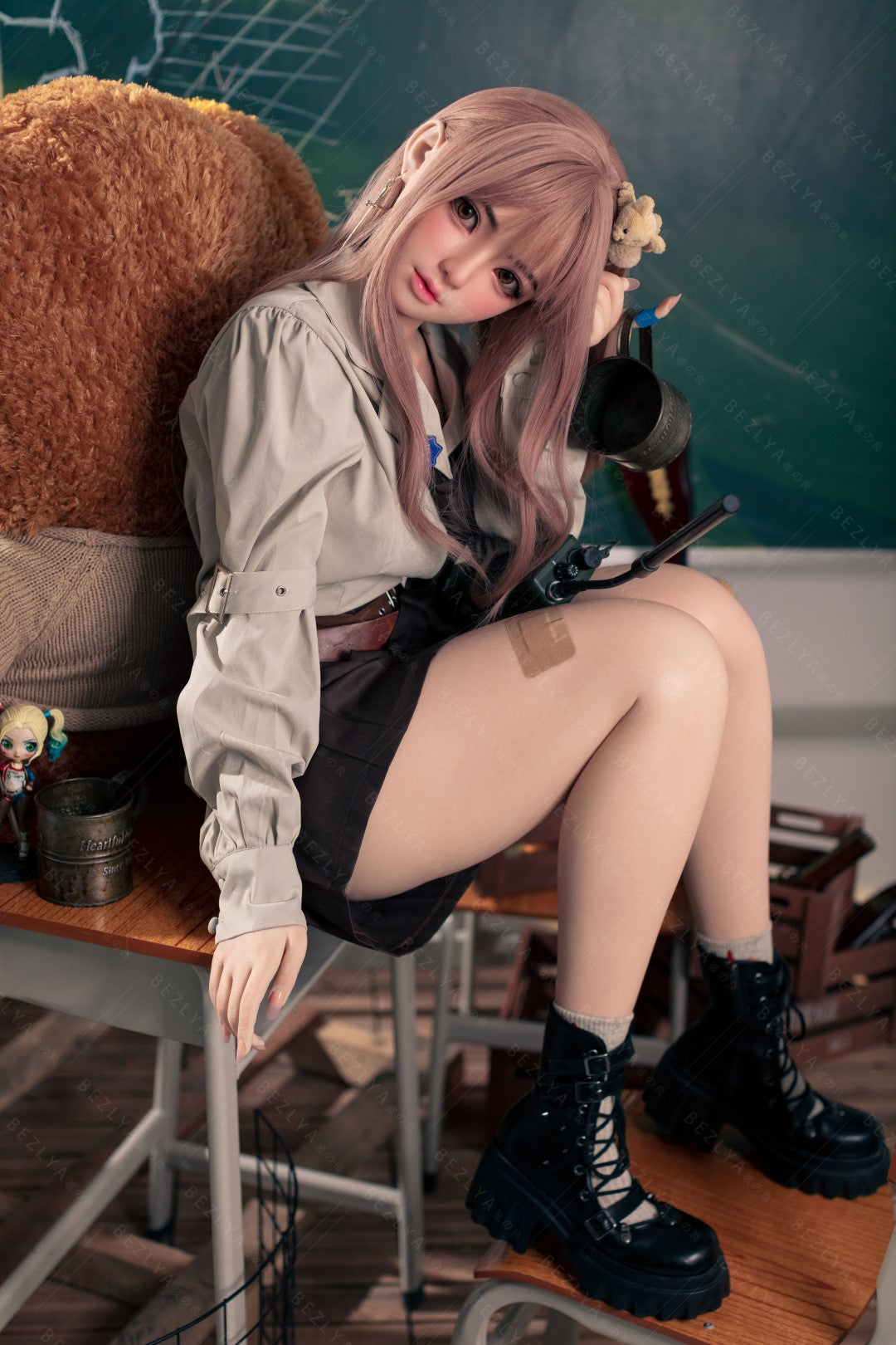 Convallaria muñeca sexual (Bezlya Doll 155cm B copa 2.1 Silicona)