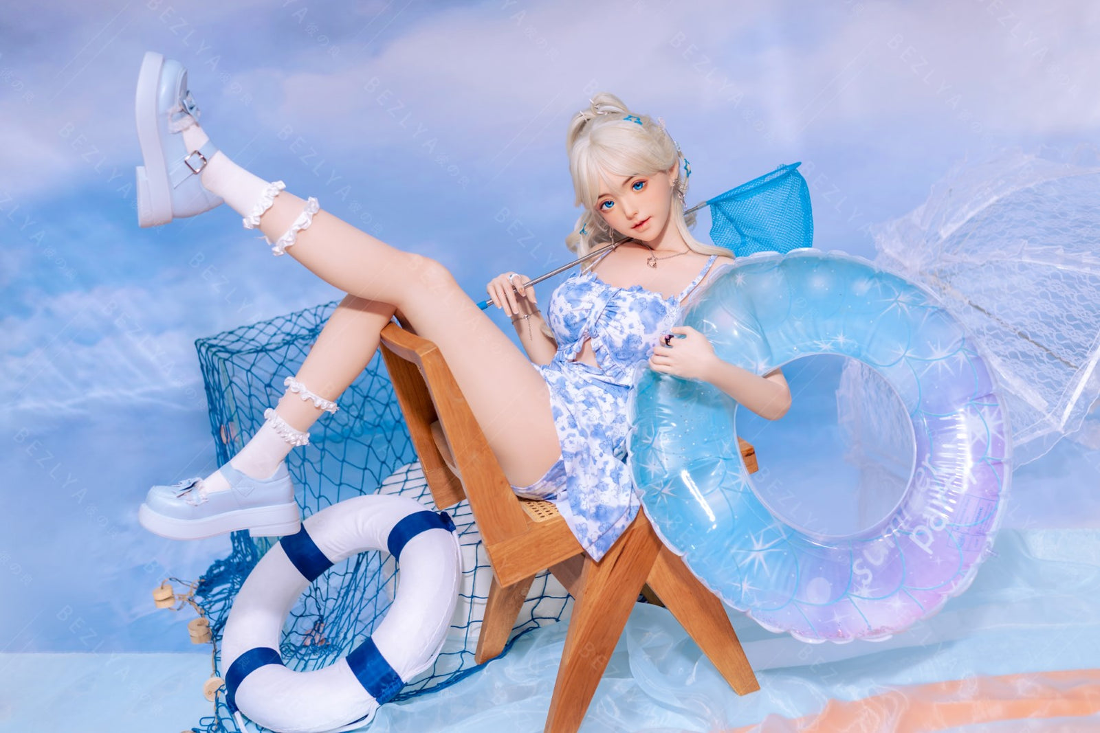 Pisum muñeca sexual (Bezlya Doll 149 cm copa D 2.1 silicona)