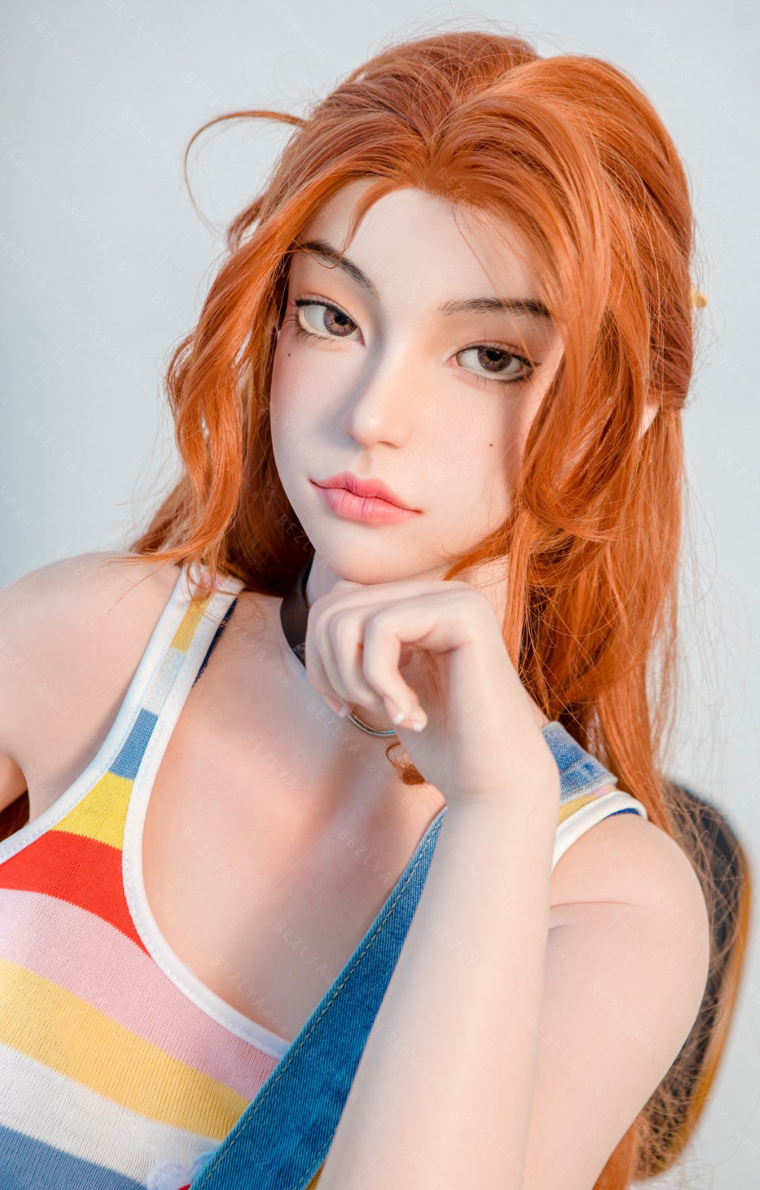 Aglaia muñeca sexual (Bezlya Doll 163 cm copa C 2.1 silicona)