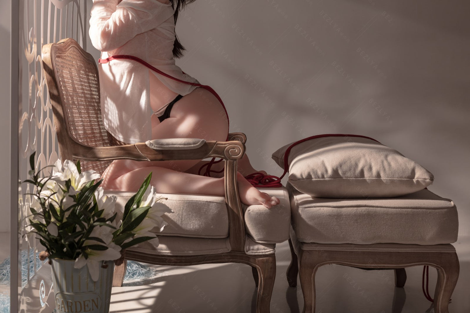 cirtenthera muñeca sexual (Bezlya Doll 155cm copa F 2.0 TPE+Silicona)