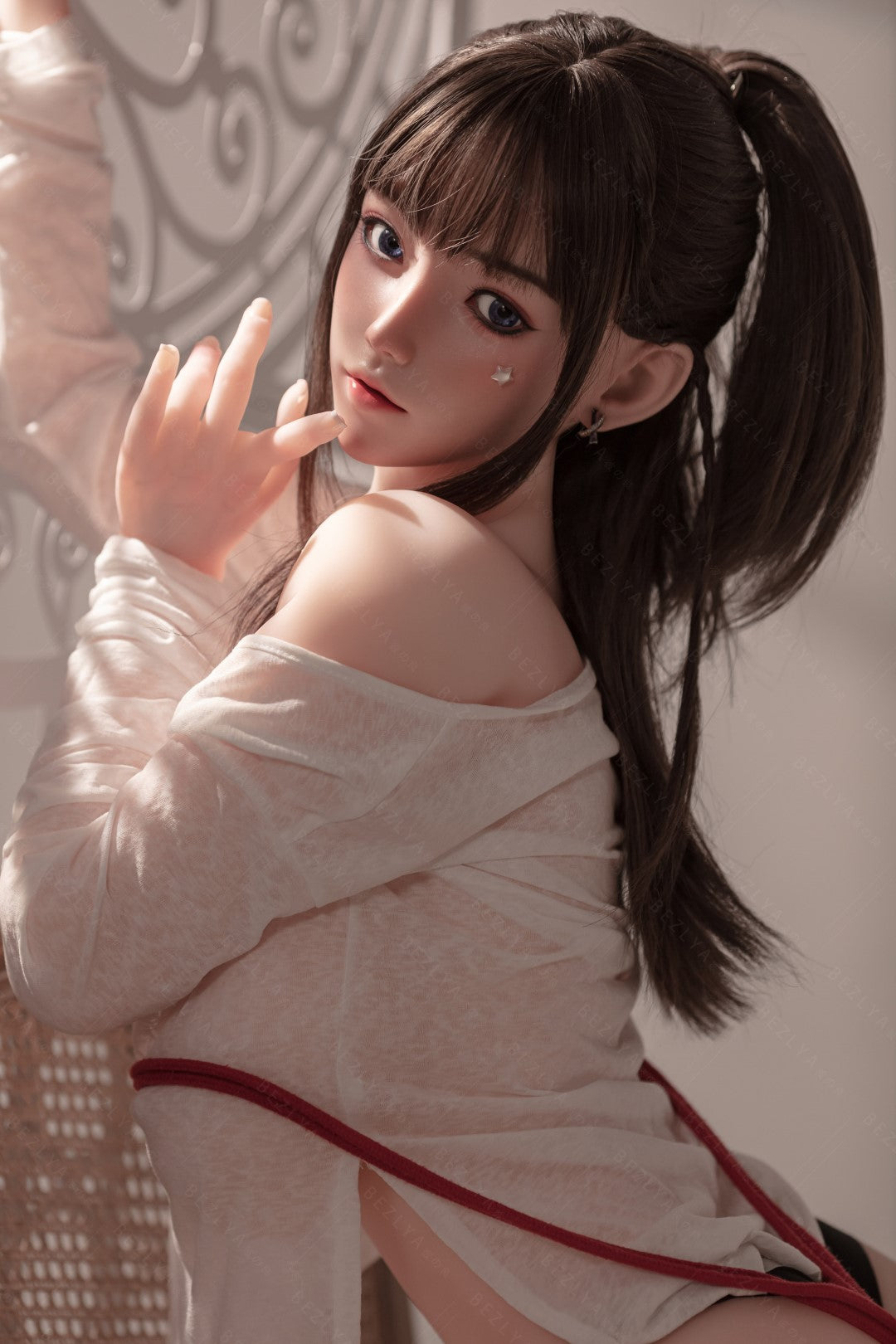 cirtenthera muñeca sexual (Bezlya Doll 155cm copa F 2.0 TPE+Silicona)