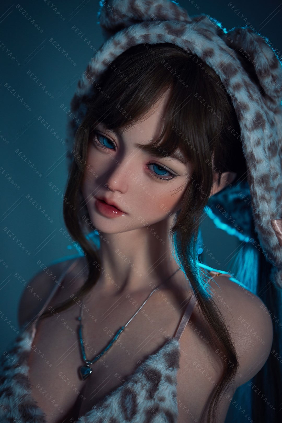 Campánula Torso muñeca sexual (Bezlya Doll 98cm Copa C 2.2U Silicona)