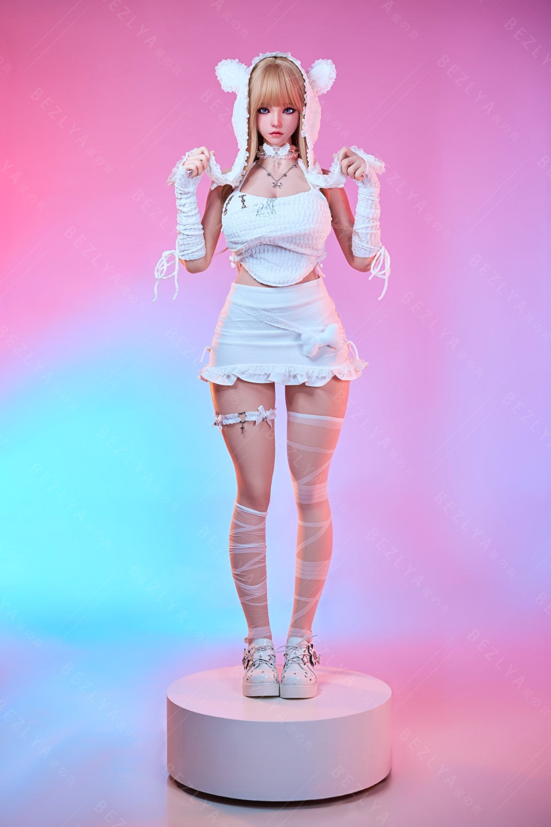 Cala muñeca sexual (Bezlya Doll 155 cm E-CUP 2.2CF Silicona)