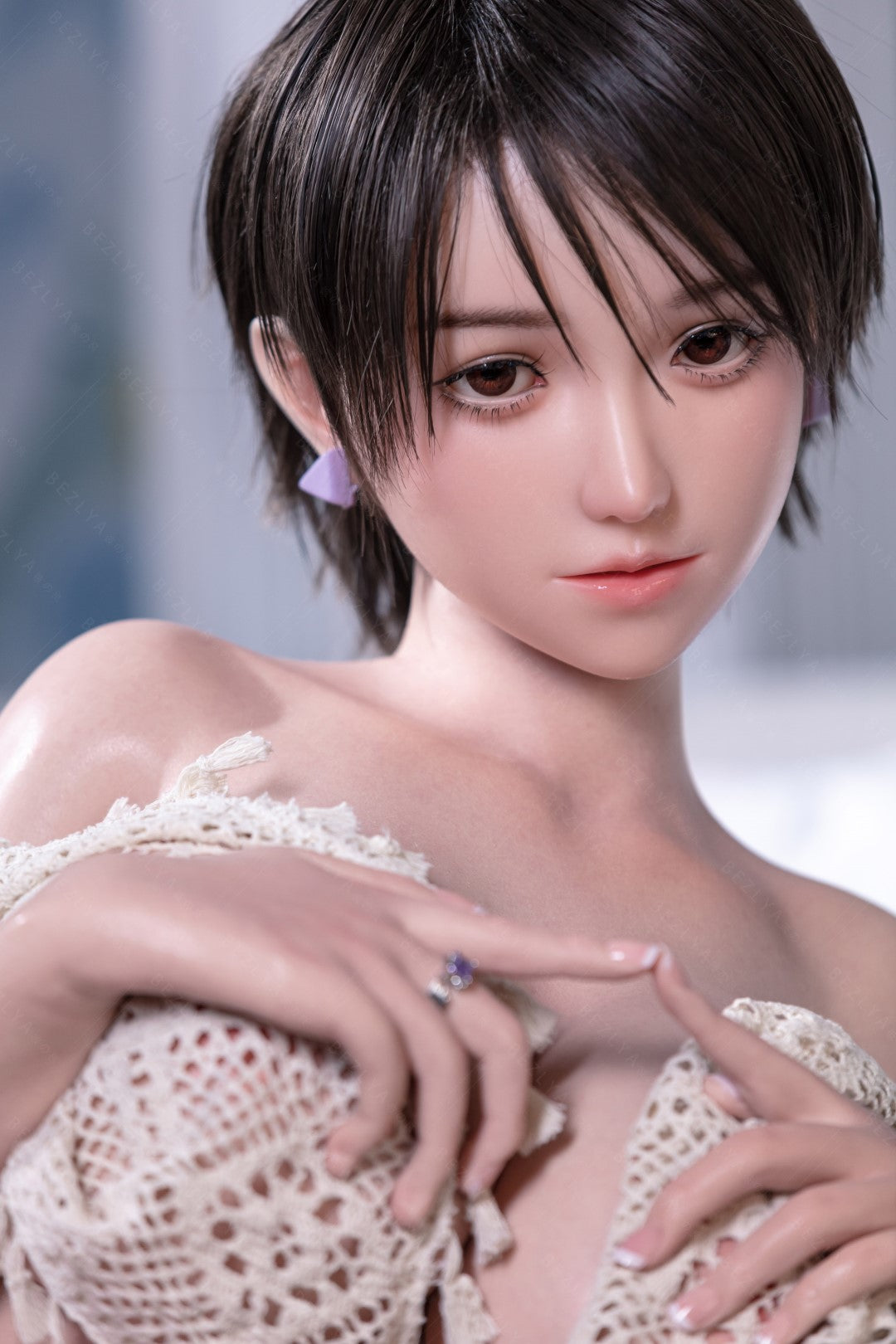 GuShiZhu muñeca sexual (Bezlya Doll 157cm copa F 2.2CF Silicona)