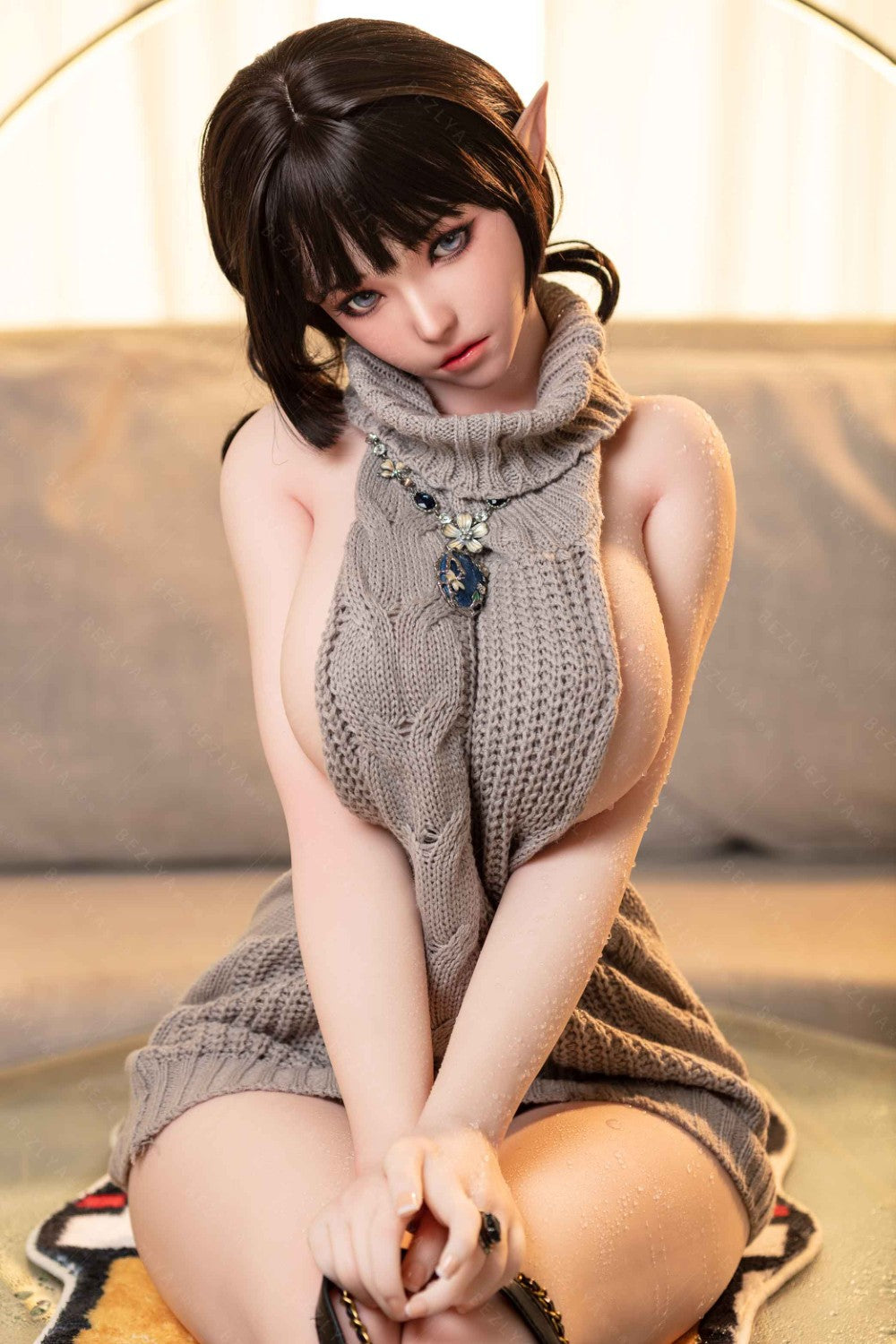 cala muñeca sexual (Bezlya Doll 155cm copa F 2.0 TPE+Silicona)