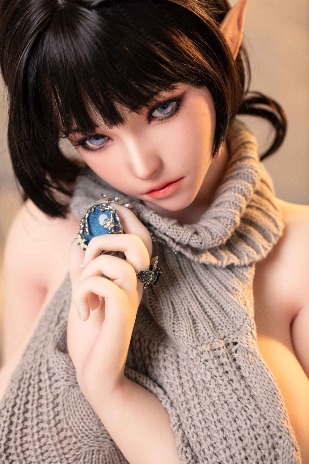 cala muñeca sexual (Bezlya Doll 155cm copa F 2.0 TPE+Silicona)