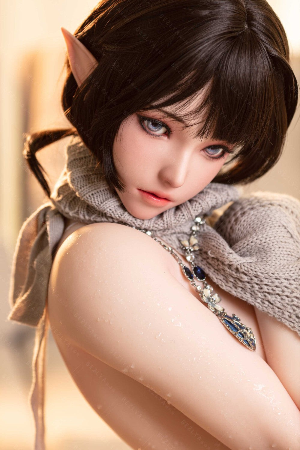 cala muñeca sexual (Bezlya Doll 155cm copa F 2.0 TPE+Silicona)