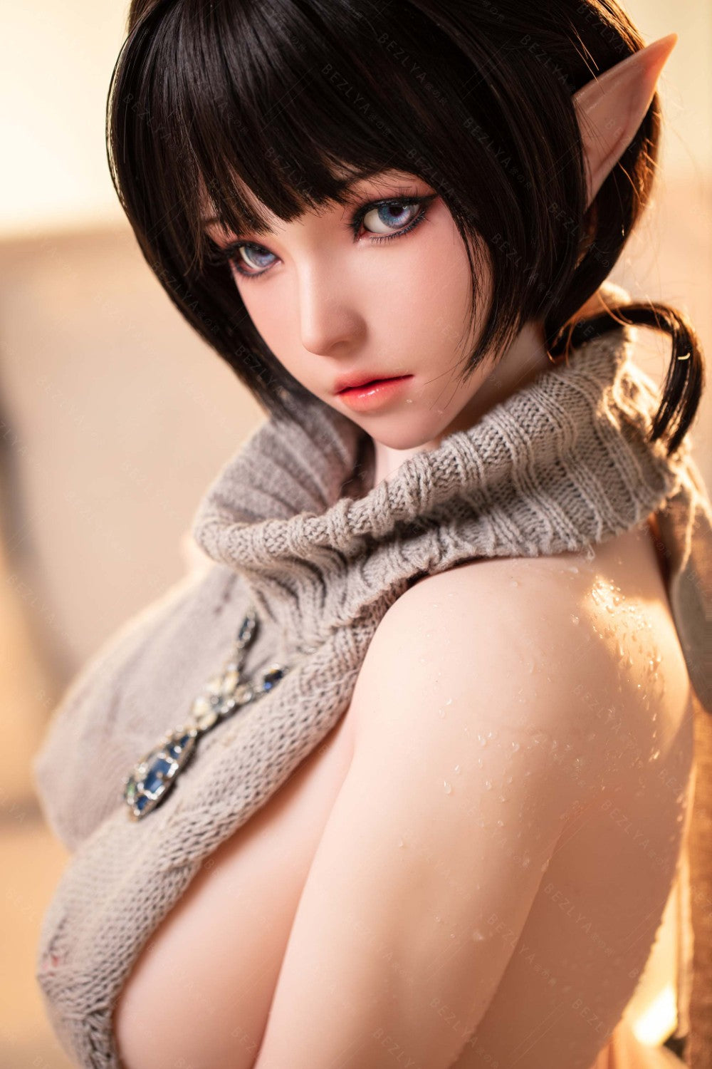 cala muñeca sexual (Bezlya Doll 155cm copa F 2.0 TPE+Silicona)