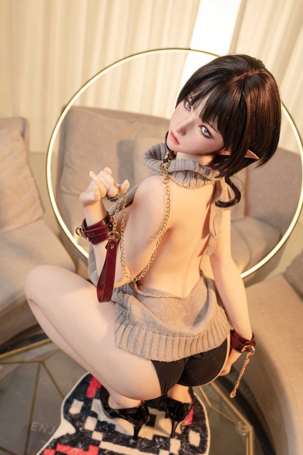 cala muñeca sexual (Bezlya Doll 155cm copa F 2.0 TPE+Silicona)