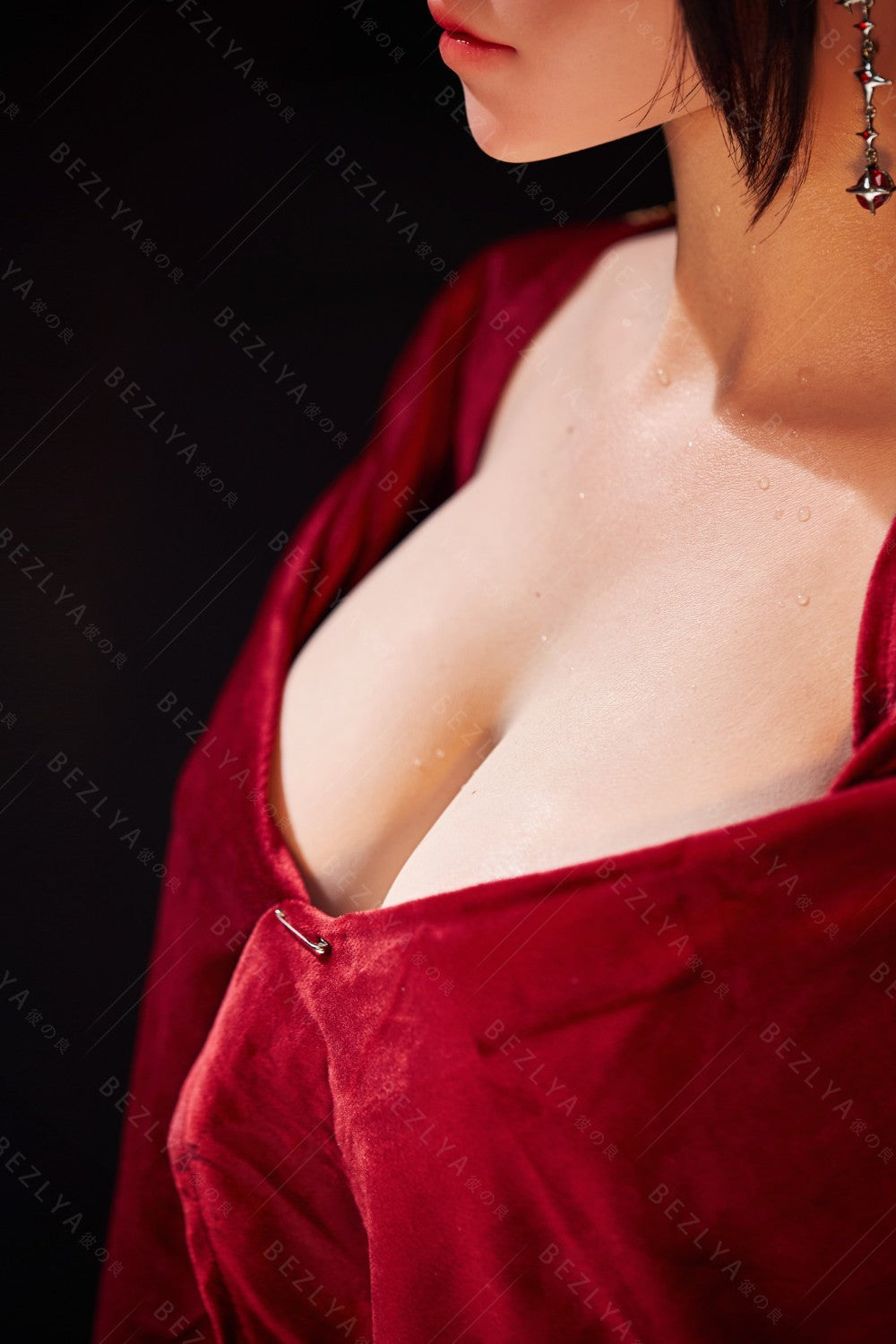 Torso de cala muñeca sexual (Bezlya Doll 77cm copa F 2.2U Silicona)