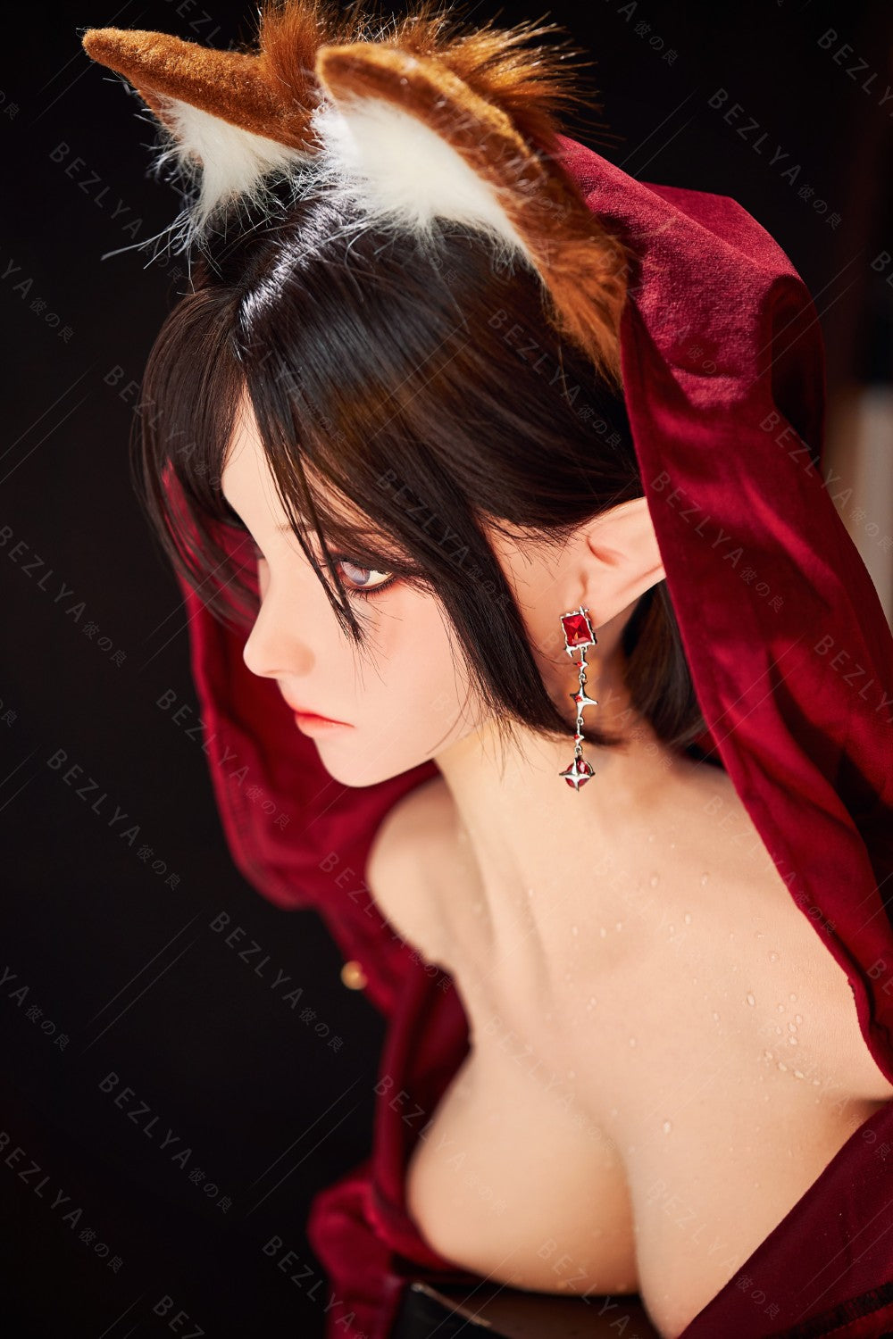 Torso de cala muñeca sexual (Bezlya Doll 77cm copa F 2.2U Silicona)