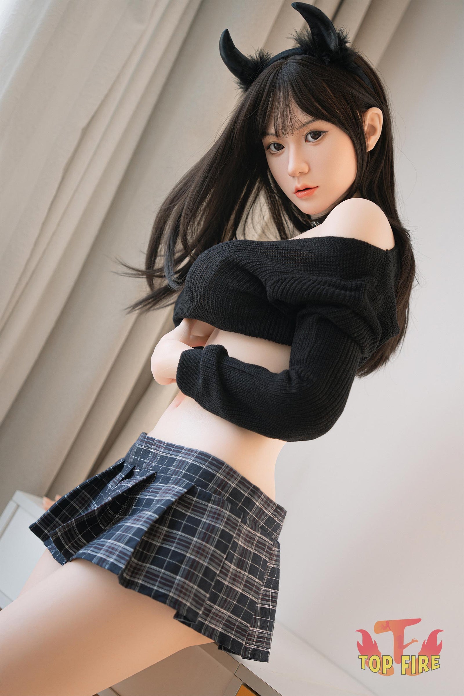 Ana muñeca sexual (Top Fire Doll 158cm D copa T10 Silicona)