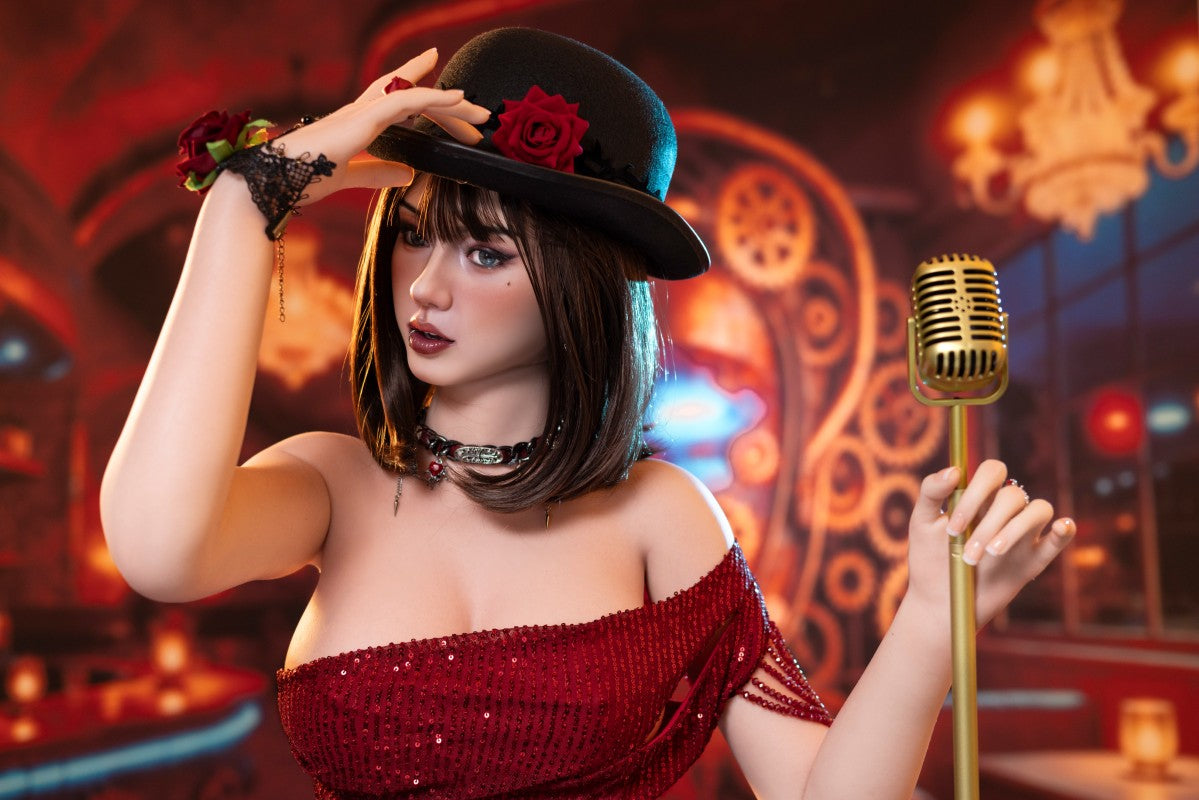 mika muñeca sexual (Top Fire Doll 165 cm copa C T58 silicona)