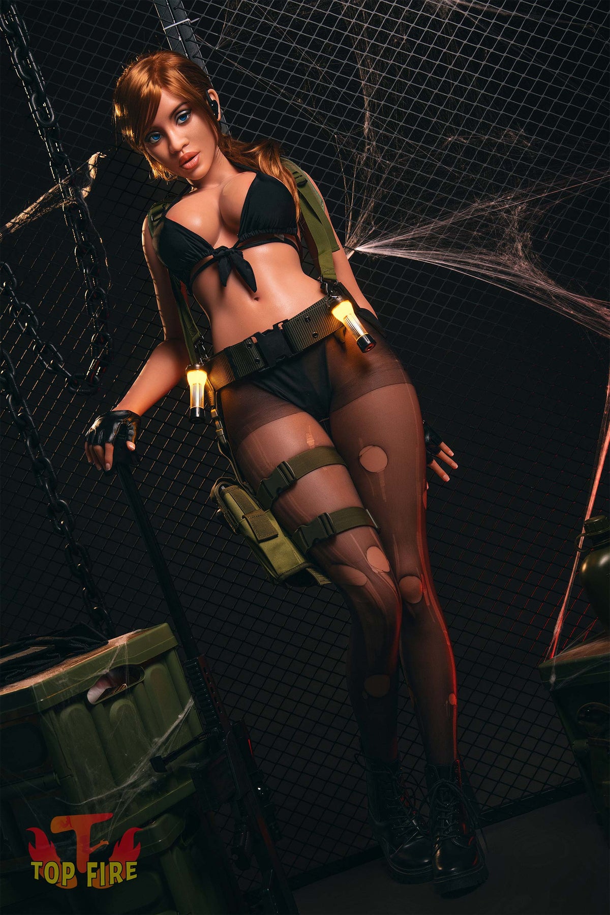 hedy muñeca sexual (Top Fire Doll 163 cm copa G T04 silicona)