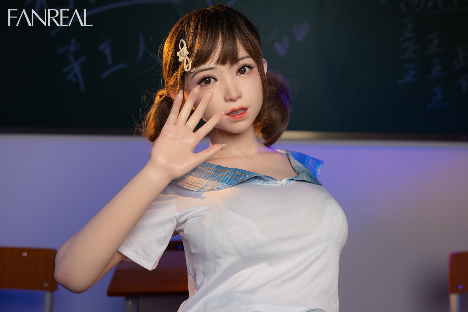 Mes muñeca sexual (FanReal Doll 155 cm copa F de silicona)