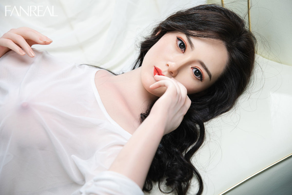 Torso Ling muñeca sexual (FanReal Doll Copa G de silicona de 95 cm)