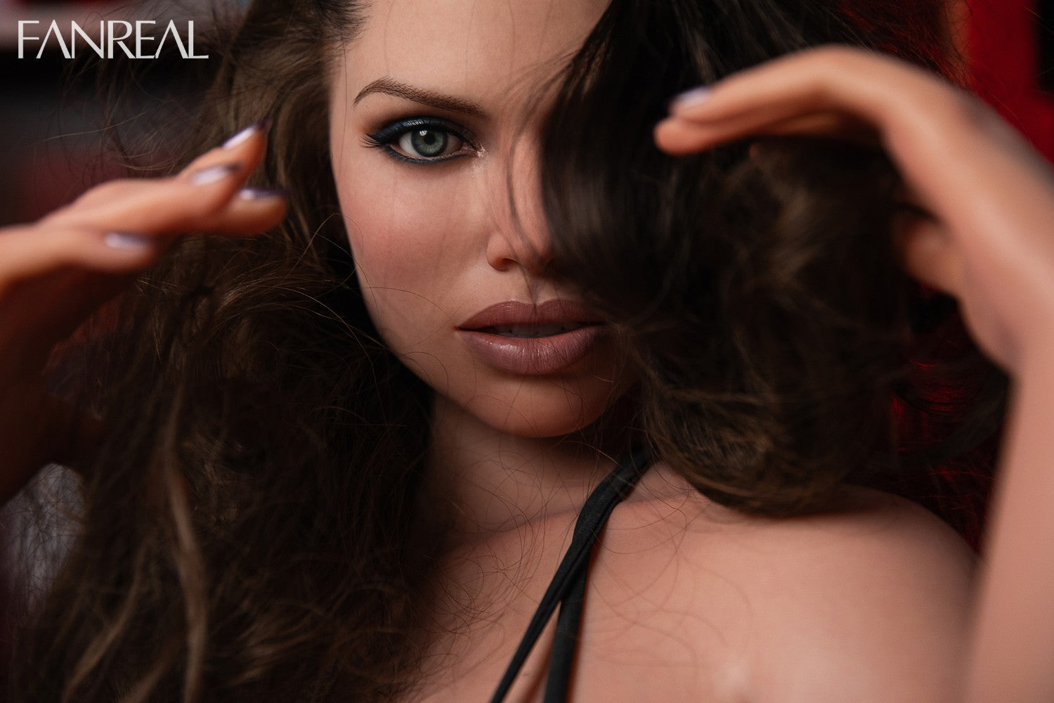 kelly torso muñeca sexual (FanReal Doll Copa G de silicona de 95 cm)