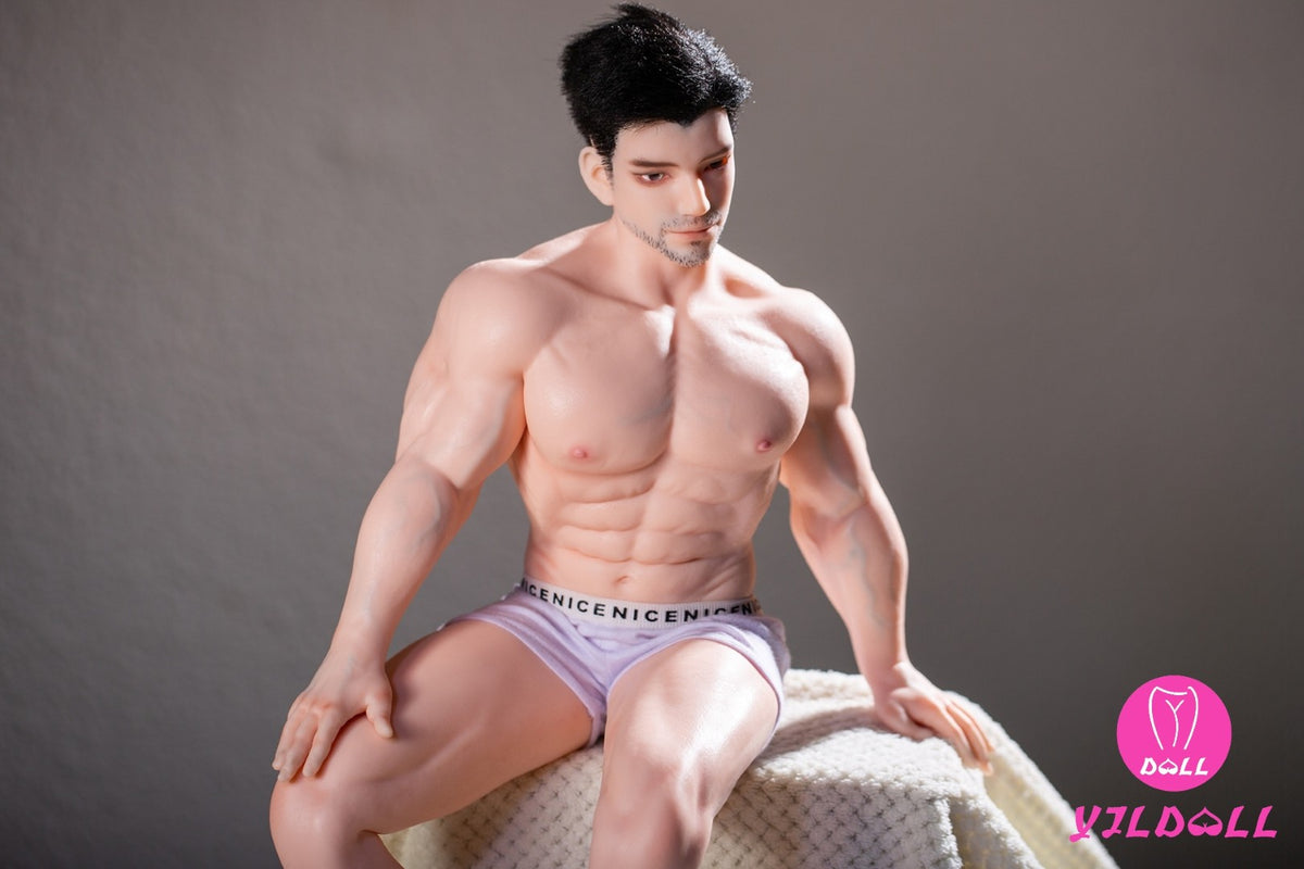 Brian Hombre muñeca sexual (YJL Doll 62cm MD016 Silicona)