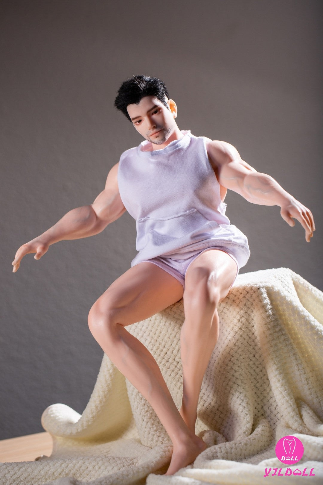 Macho de Brian muñeca sexual (YJL Doll 62 cm MD016 Silicona)