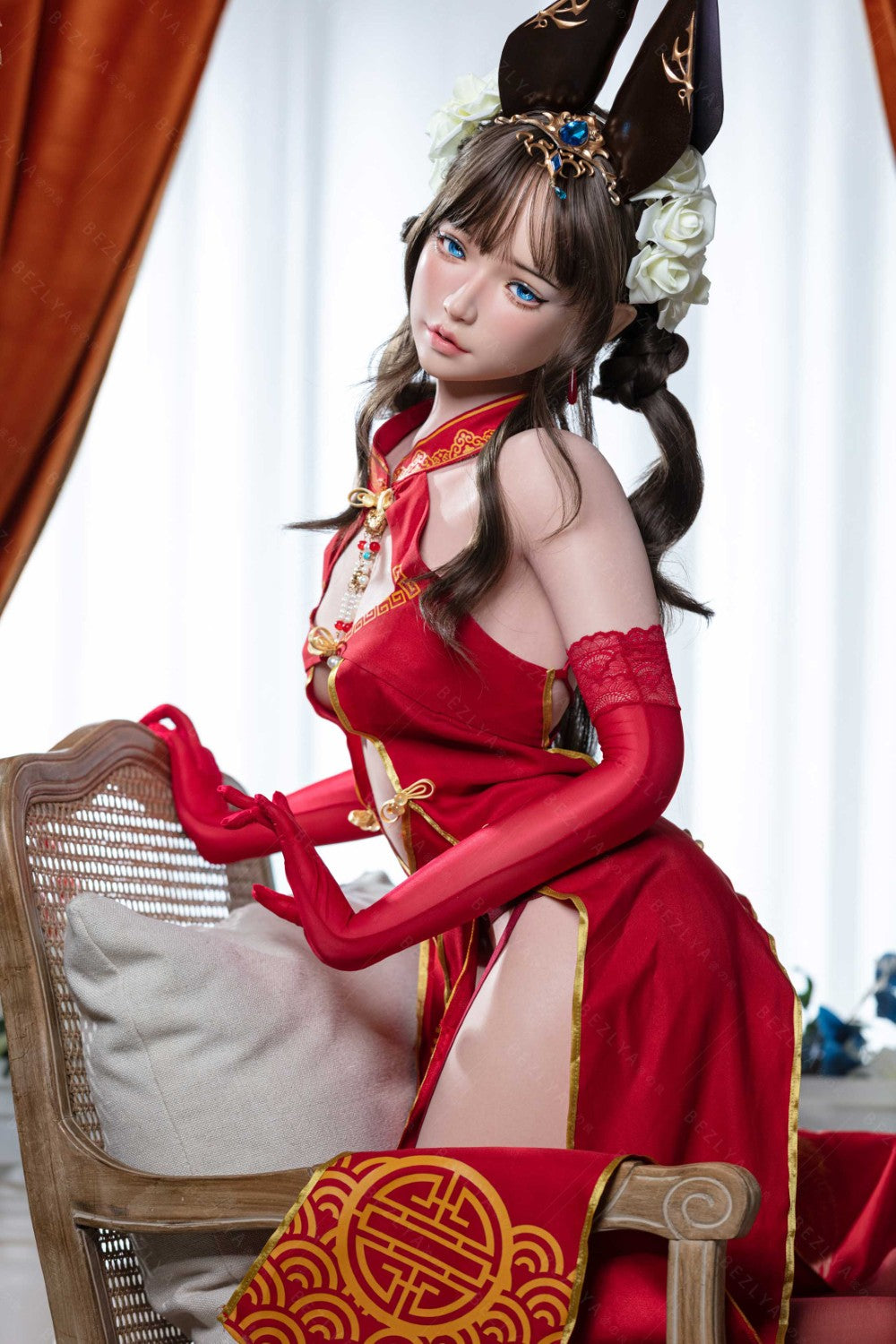 Mandradora muñeca sexual (Bezlya Doll 155cm B copa 2.1 Silicona)