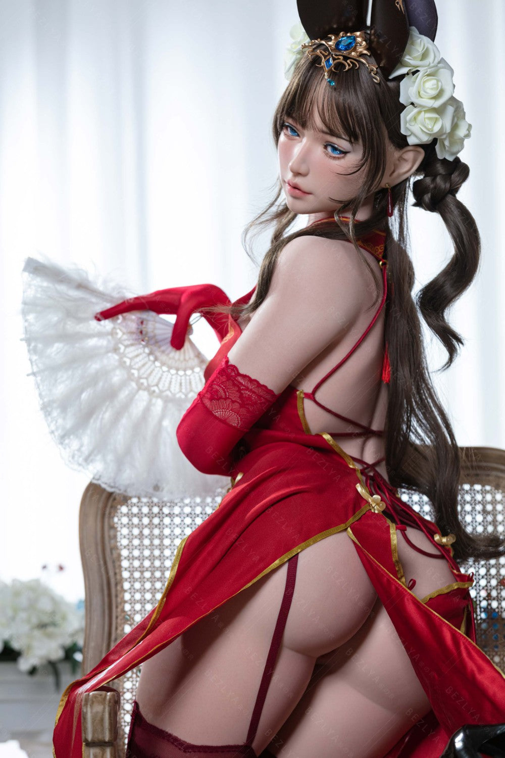 Mandradora muñeca sexual (Bezlya Doll 155cm B copa 2.1 Silicona)