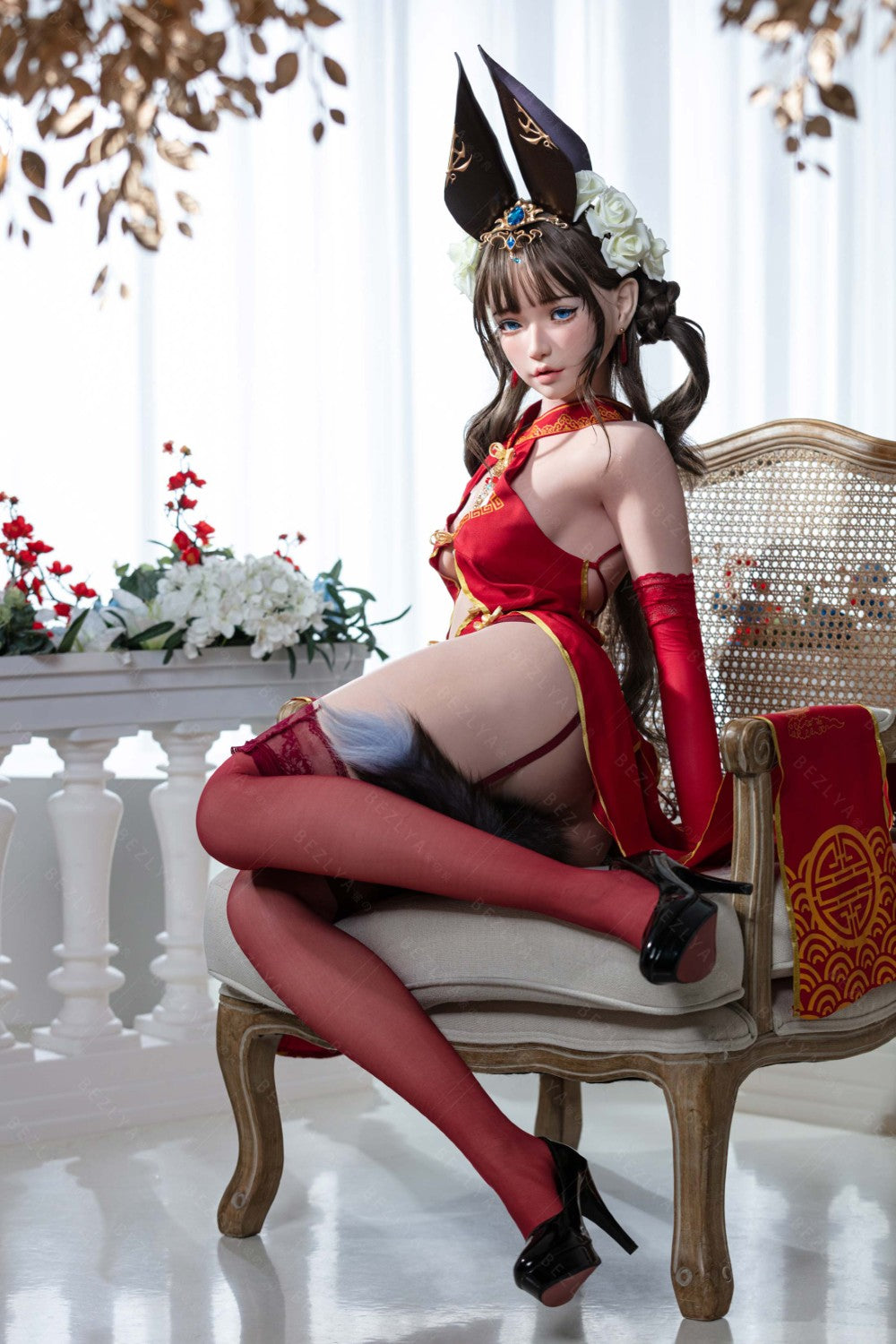 Mandradora muñeca sexual (Bezlya Doll 155cm B copa 2.1 Silicona)