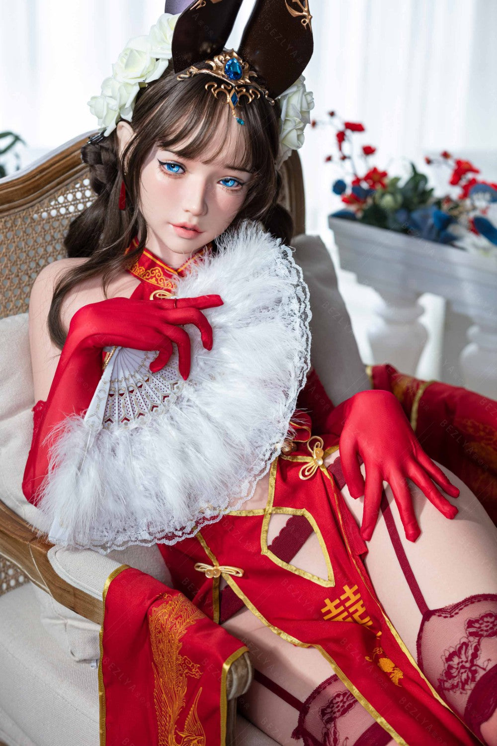 Mandradora muñeca sexual (Bezlya Doll 155cm B copa 2.1 Silicona)