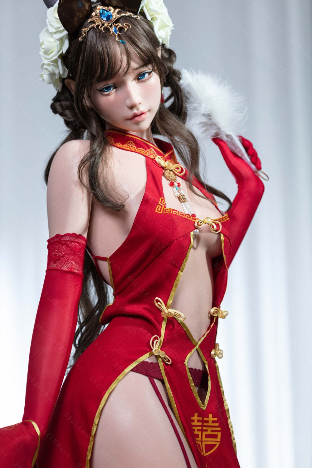 Mandradora muñeca sexual (Bezlya Doll 155cm B copa 2.1 Silicona)