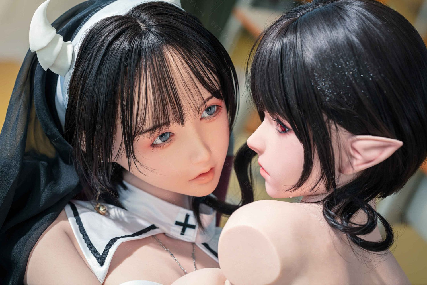 Vainilla muñeca sexual (Bezlya Doll Copa E de 155 cm (silicona 2,2 CF)