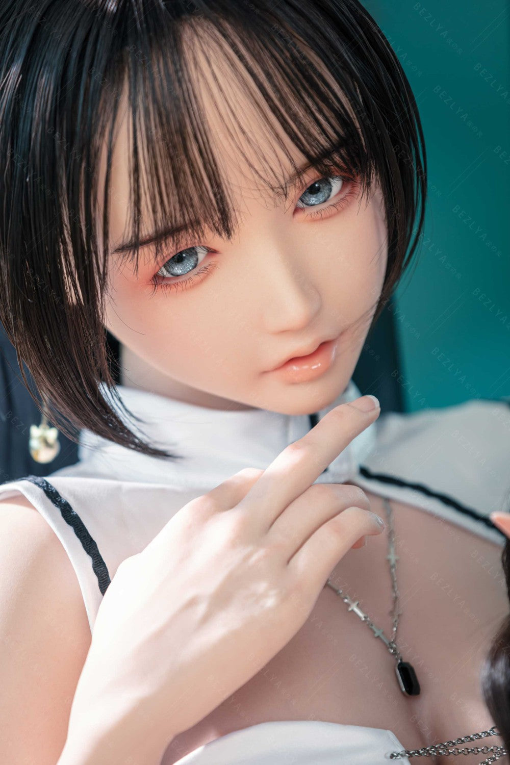 Vainilla muñeca sexual (Bezlya Doll Copa E de 155 cm (silicona 2,2 CF)