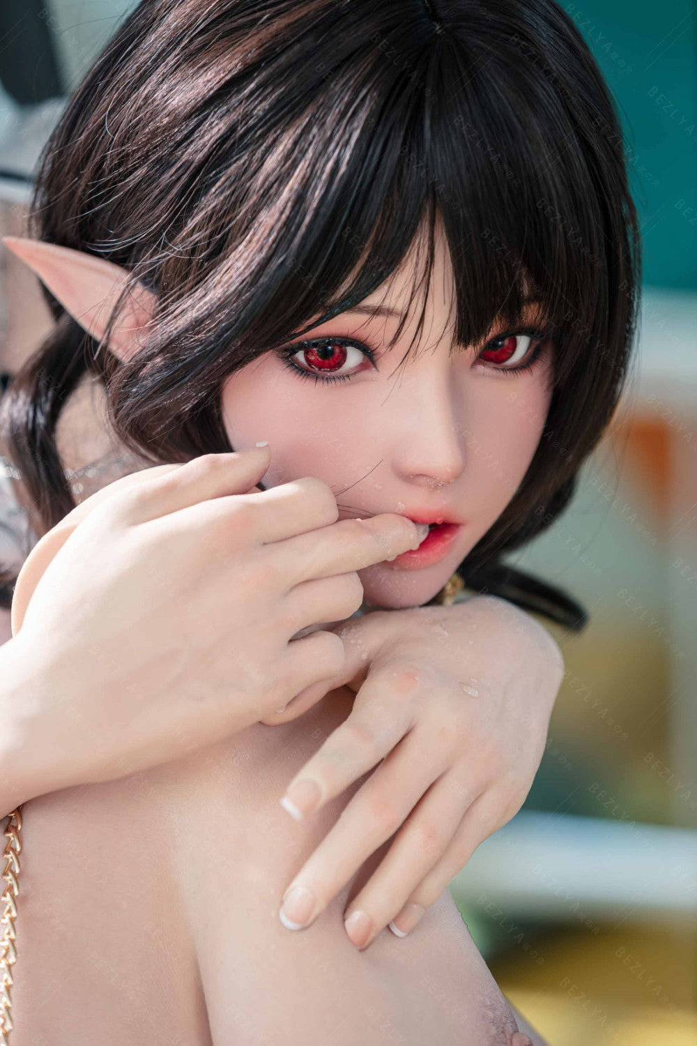 Vainilla muñeca sexual (Bezlya Doll Copa E de 155 cm (silicona 2,2 CF)