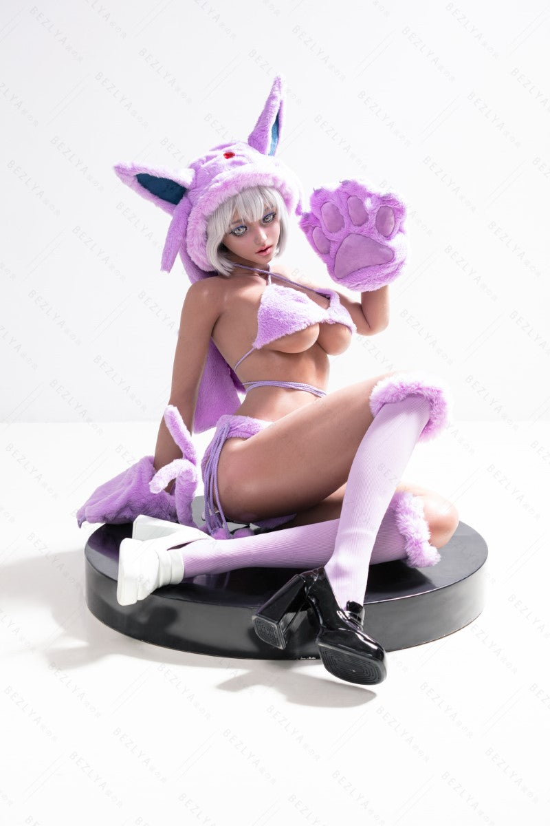Campánula muñeca sexual (Bezlya Doll 155 cm E-CUP 2.2CF Silicona)