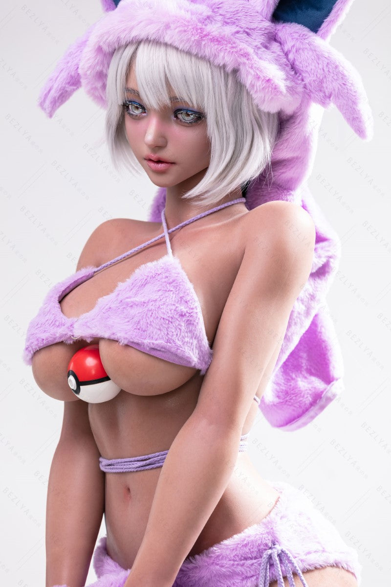 Campánula muñeca sexual (Bezlya Doll 155 cm E-CUP 2.2CF Silicona)
