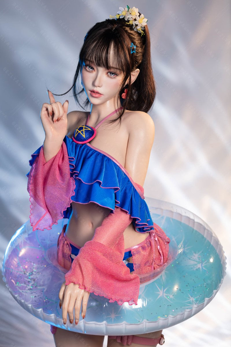 Ninfaea muñeca sexual (Bezlya Doll 155 cm E-CUP 2.2CF Silicona)