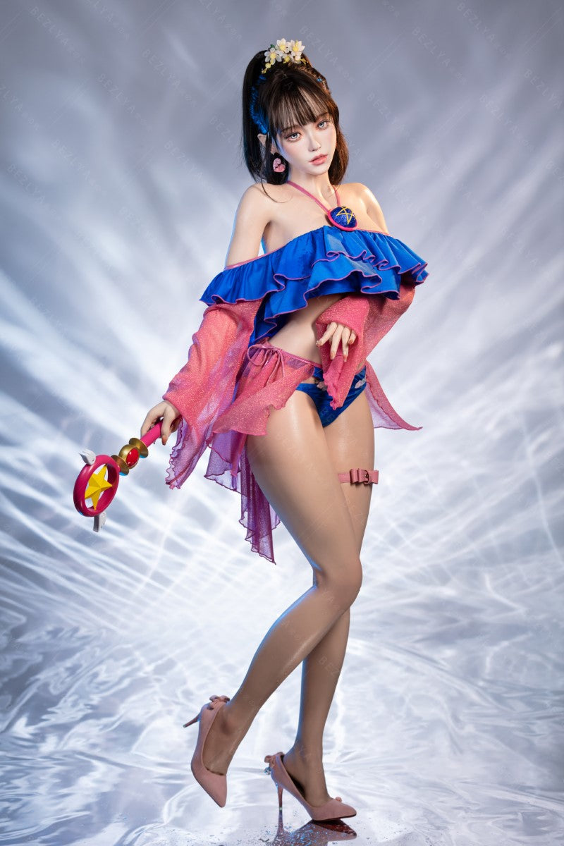 Ninfaea muñeca sexual (Bezlya Doll 155 cm E-CUP 2.2CF Silicona)