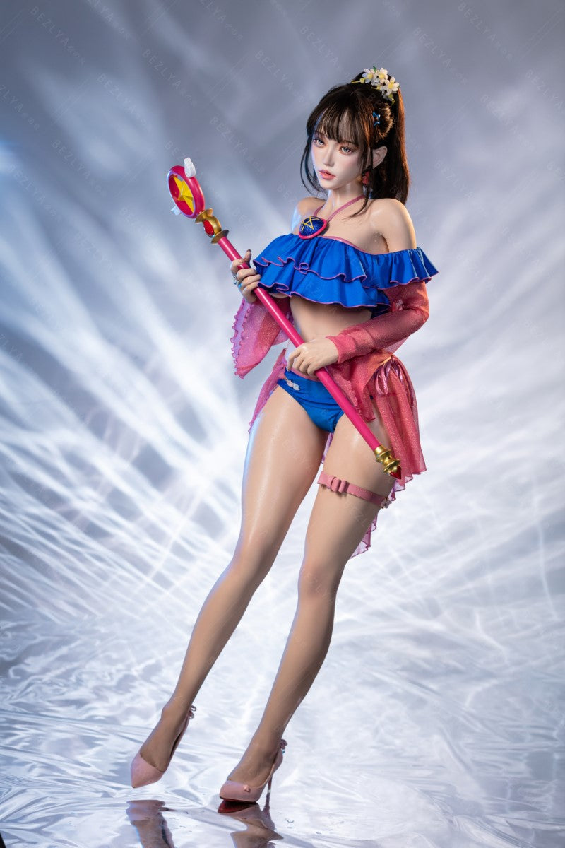 Ninfaea muñeca sexual (Bezlya Doll 155 cm E-CUP 2.2CF Silicona)