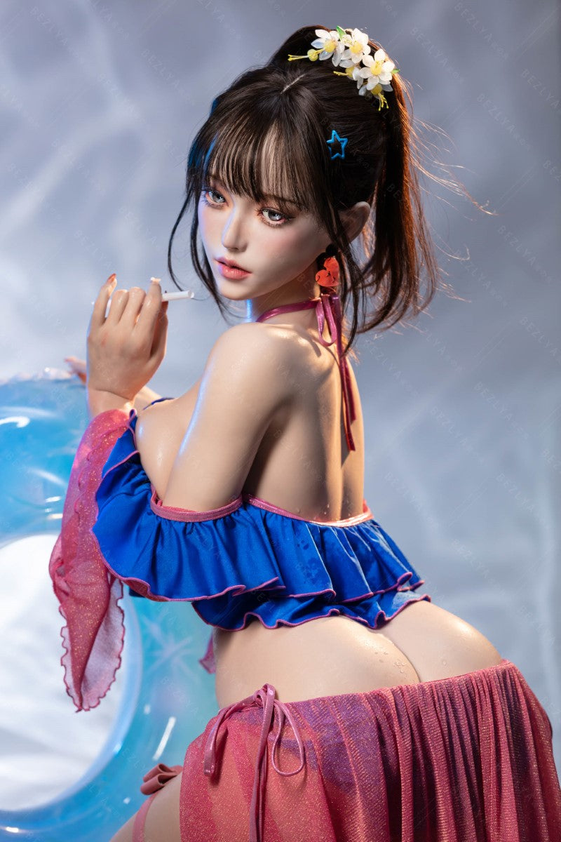 Ninfaea muñeca sexual (Bezlya Doll 155 cm E-CUP 2.2CF Silicona)