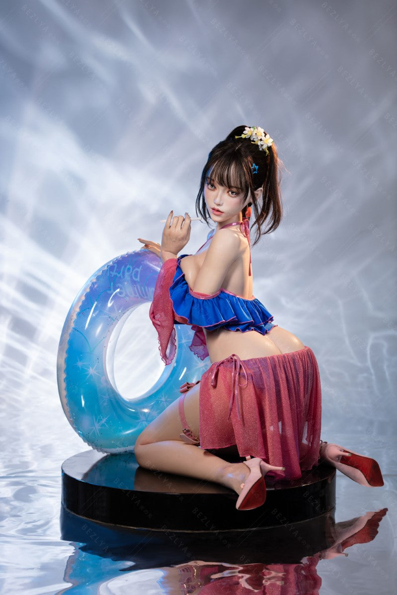 Ninfaea muñeca sexual (Bezlya Doll 155 cm E-CUP 2.2CF Silicona)