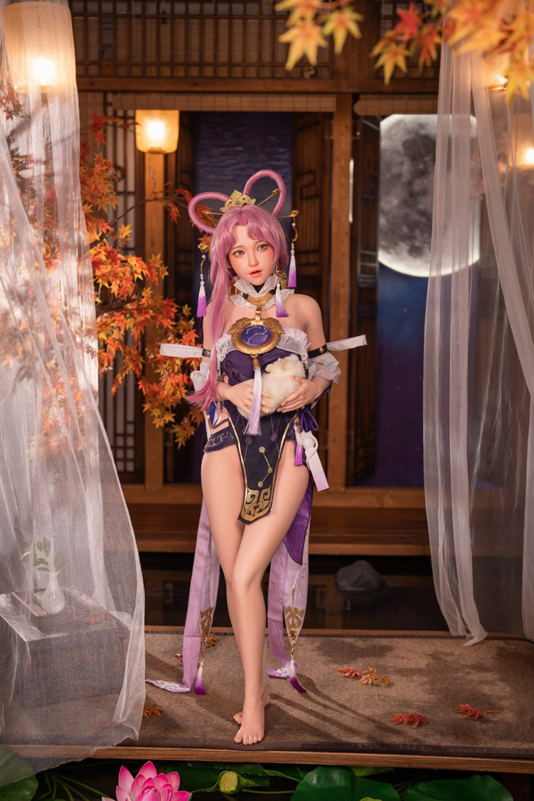 haruki muñeca sexual (My Loli Waifu 145 cm Copa B #18B Silicona)