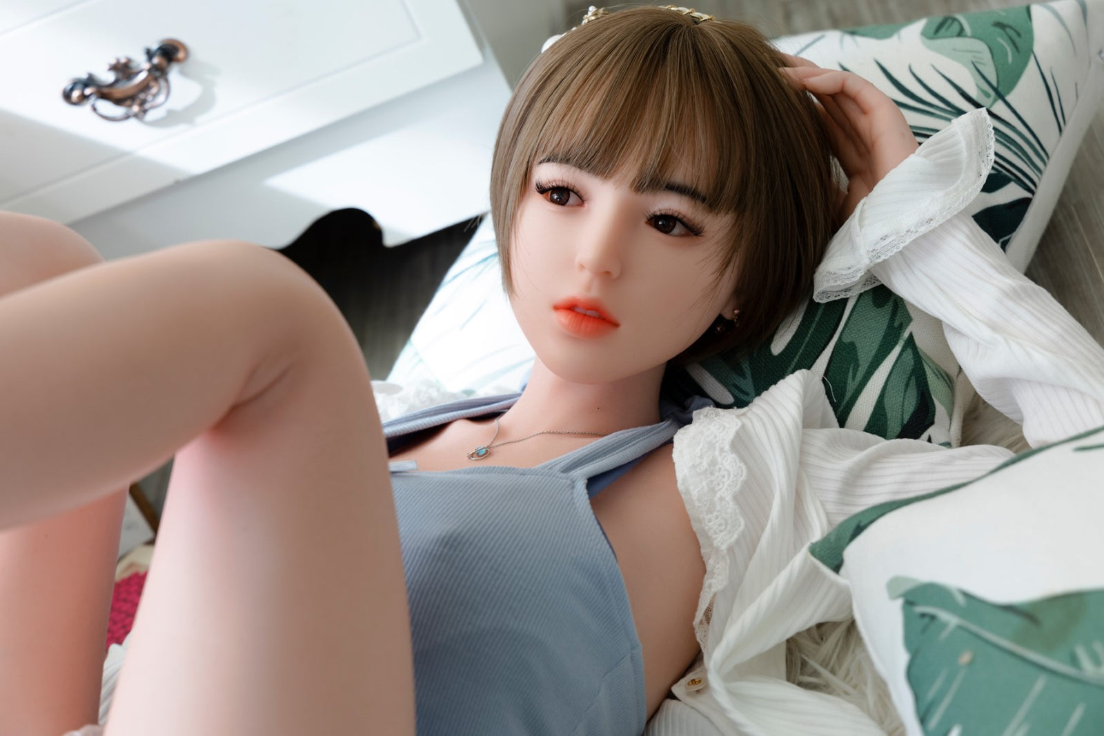 Qingzhi muñeca sexual (Tayu-Doll 148 cm D-Cup ZC-8# Silicona)