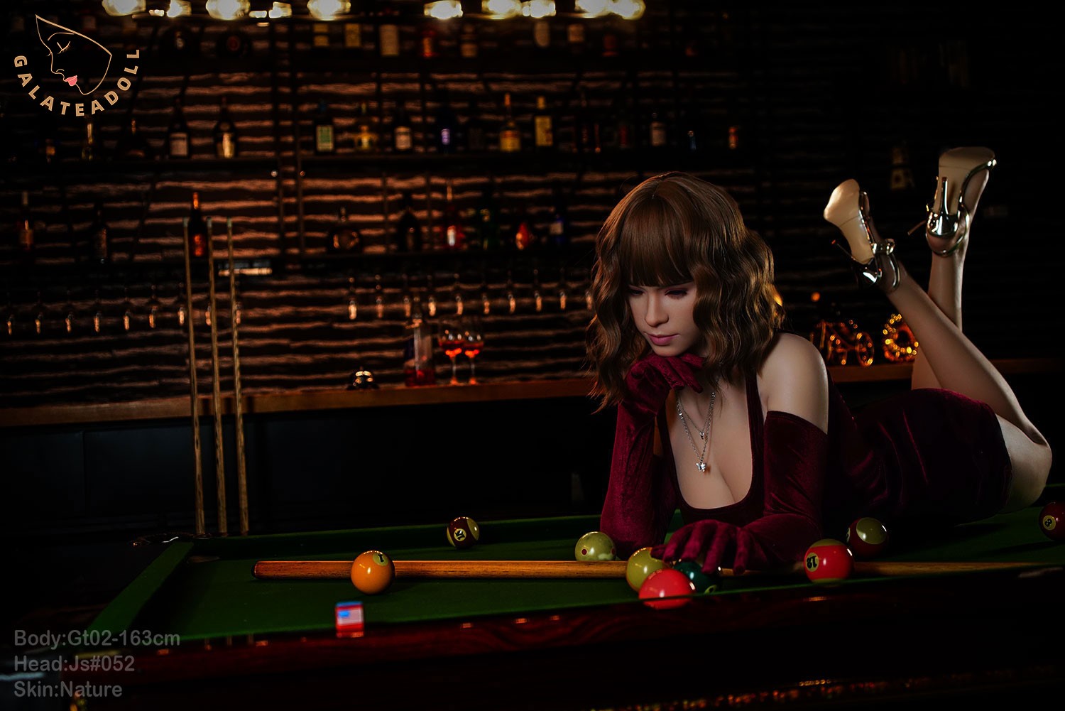 Nevada muñeca sexual (Galatea Doll 163 cm D-Cup #052 Silicona)