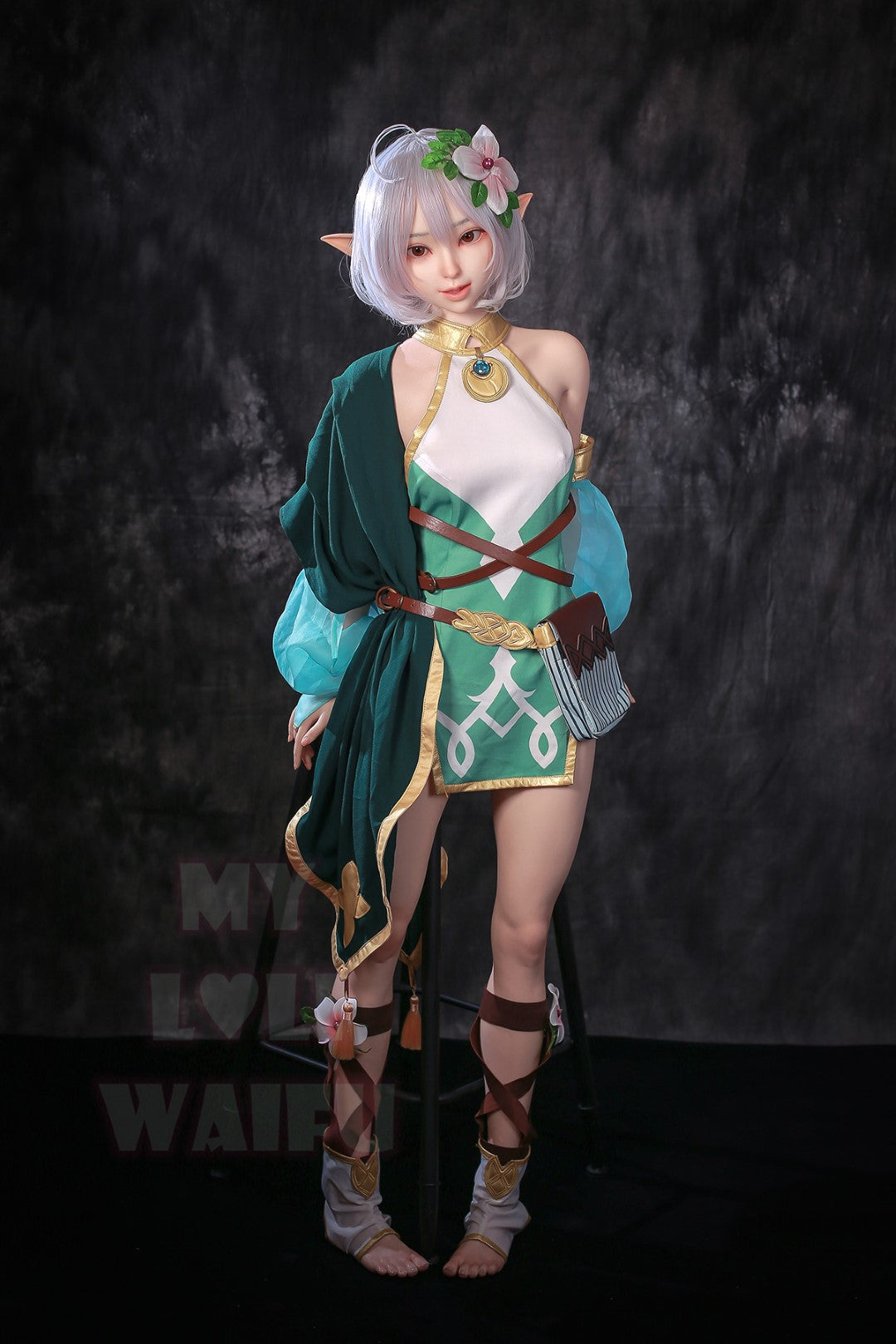 Alí muñeca sexual (My Loli Waifu 148 cm Copa B #60B Silicona)