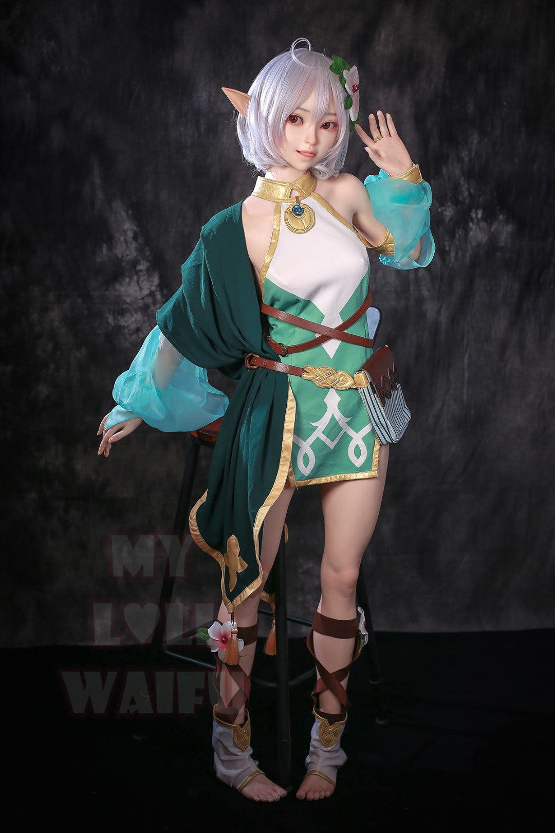 Alí muñeca sexual (My Loli Waifu 148 cm Copa B #60B Silicona)