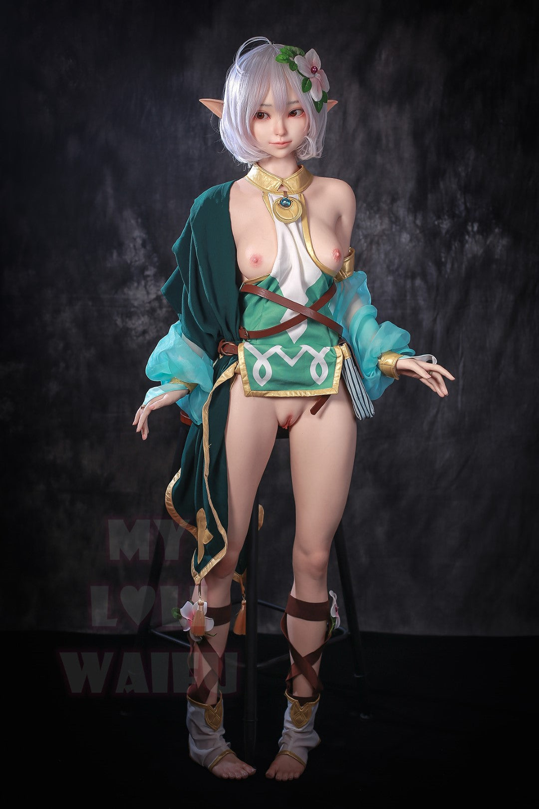 Alí muñeca sexual (My Loli Waifu 148 cm Copa B #60B Silicona)