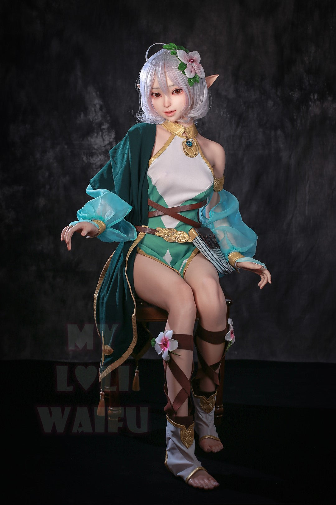 Alí muñeca sexual (My Loli Waifu 148 cm Copa B #60B Silicona)