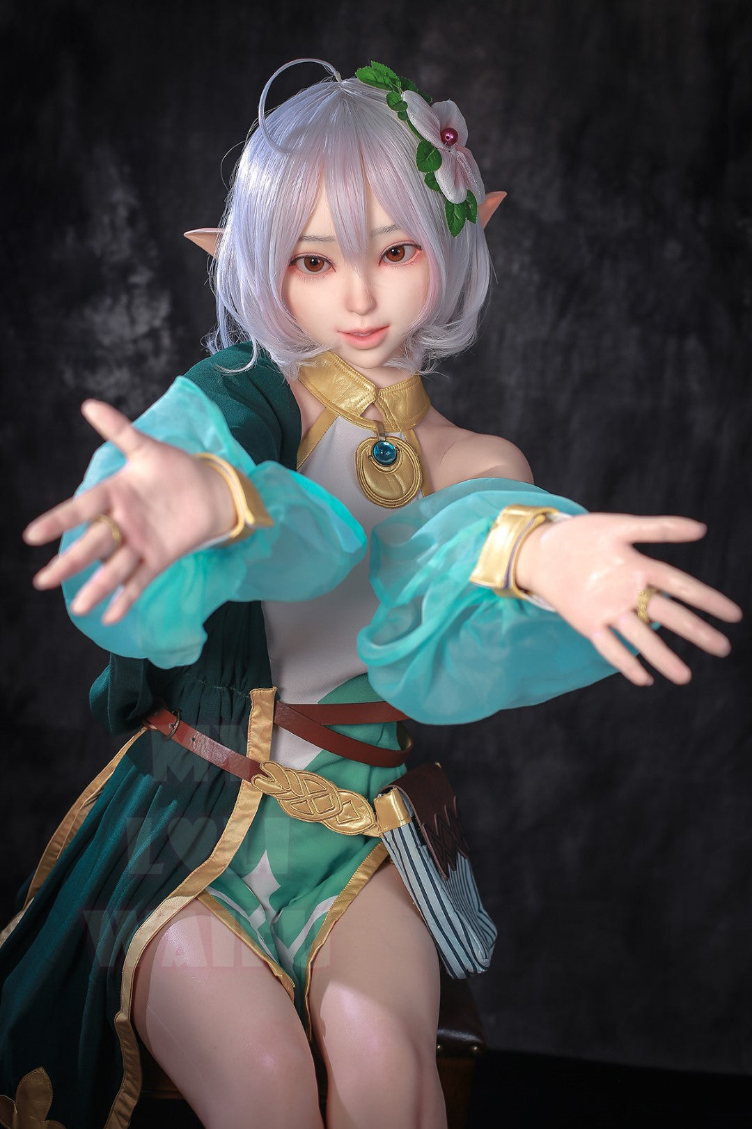 Alí muñeca sexual (My Loli Waifu 148 cm Copa B #60B Silicona)